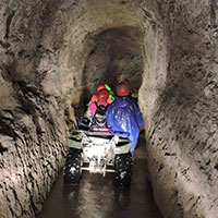 トキメキバリ島観光 KUBER BALI ATVライド 洞窟