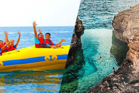 トキメキバリ島観光 厳選レンボンガン島 アイランドツアー＋ドーナツチューブ 画像