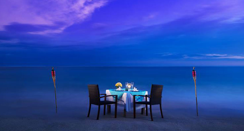 バリ島 サマベ ロマンチックディナー