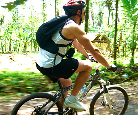バリ島の自然を堪能できるサイクリング