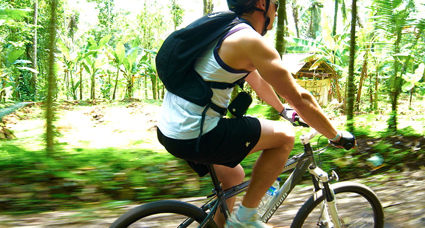 バリ島の自然を堪能できるサイクリング
