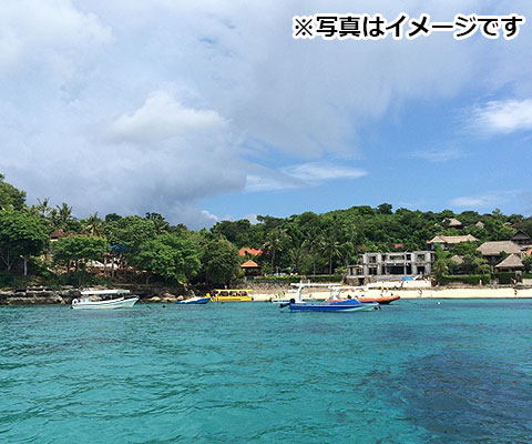 バリ島の東部に位置するダイビングポイントとしても人気のあるペニダ島
